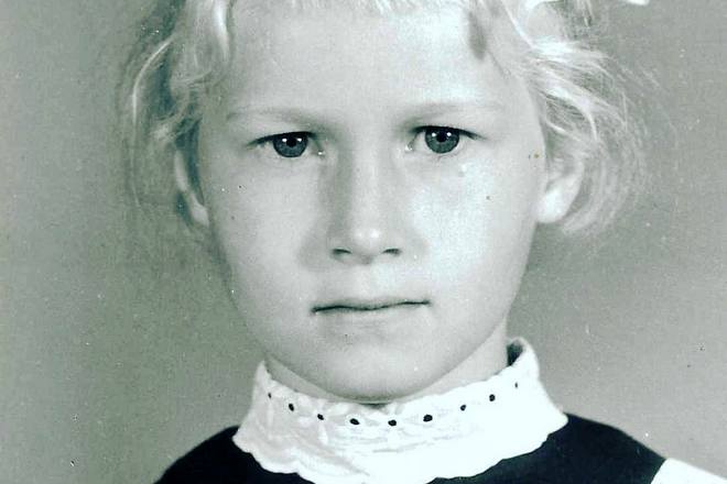 Екатерина Одинцова в детстве