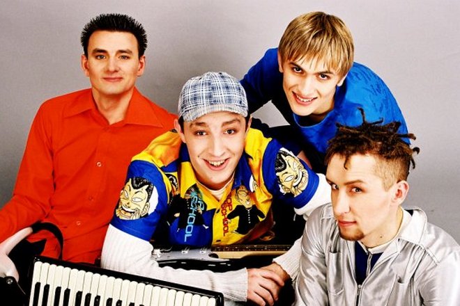 Группа «Леприконсы» в 1999 году