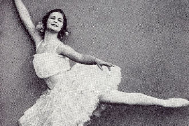 Балерина Марина Семенова в 1925 году