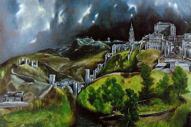 Картина Эль Греко «Вид Толедо»