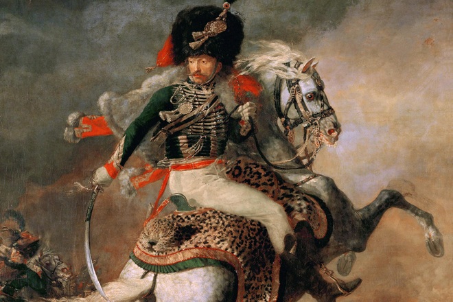 Картина Теодора Жерико «Офицер конных егерей императорской гвардии, идущий в атаку»