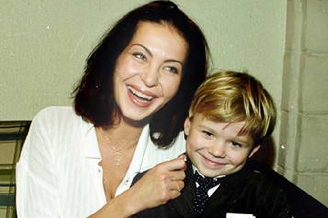 Наталья Лагода с сыном