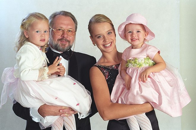 Павел Гусев с семьей