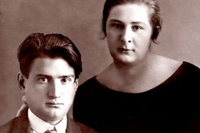 Игорь Курчатов и его жена Марина Синельникова