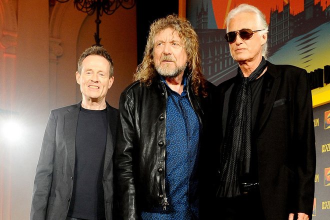 Участники группы «Led Zeppelin» в 2018 году