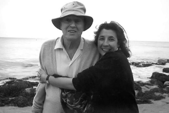 Роальд Даль и его жена Фелисити Д’Абро