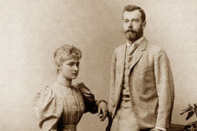 Николай II с Александрой Федоровной