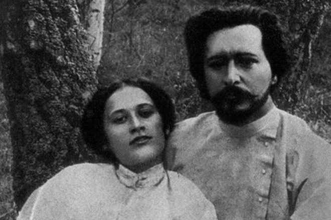 Леонид Андреев с первой женой Александрой Михайловной