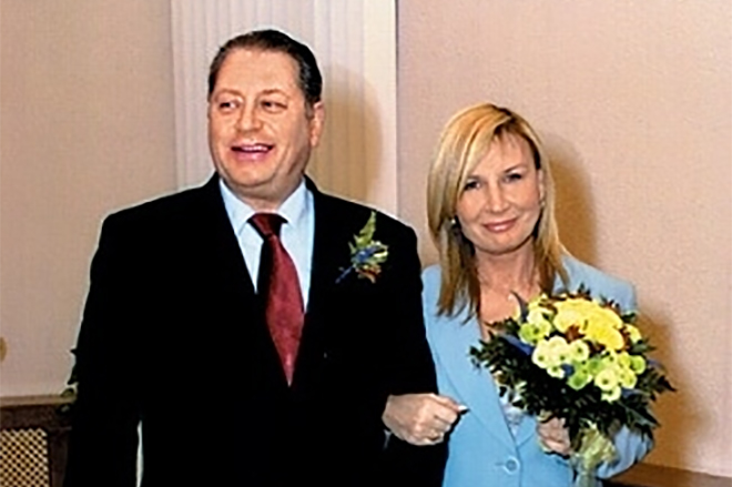 Валентин Смирнитский с женой