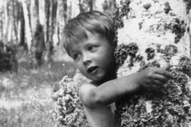 Андрей Ростоцкий в детстве