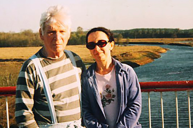 Петр Вельяминов с женой Татьяной Танаковой