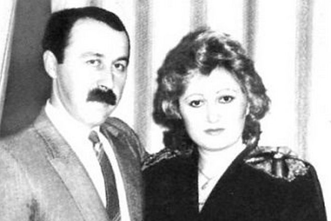 Валерий Газзаев и его жена Белла