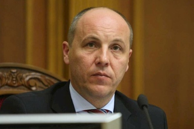 Спикер Верховной рады Украины Андрей Парубий