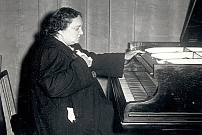 Пианистка Мария Юдина