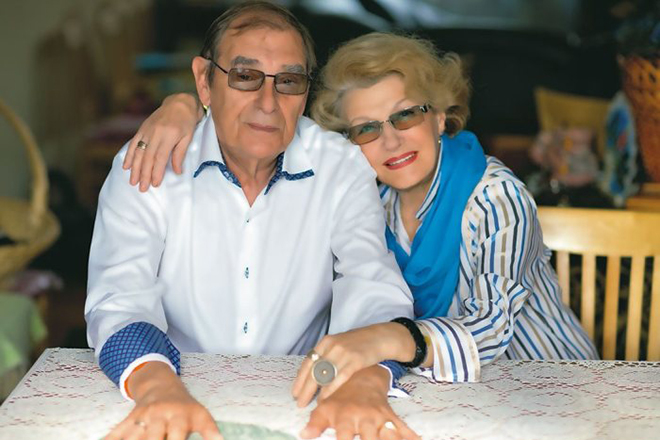 Анатолий Мукасей и его жена Светлана Дружинина