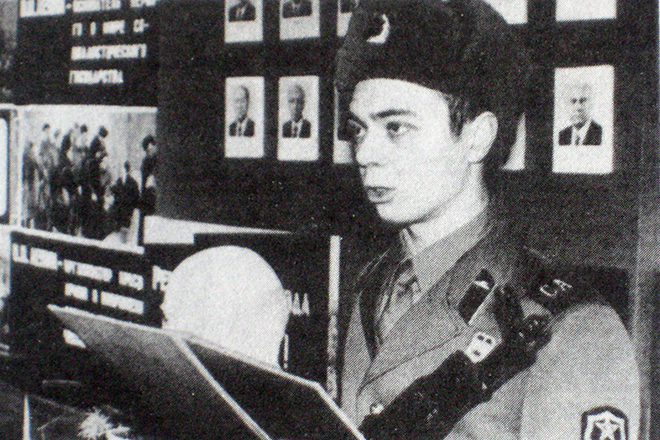 Андрей Леонов в армии