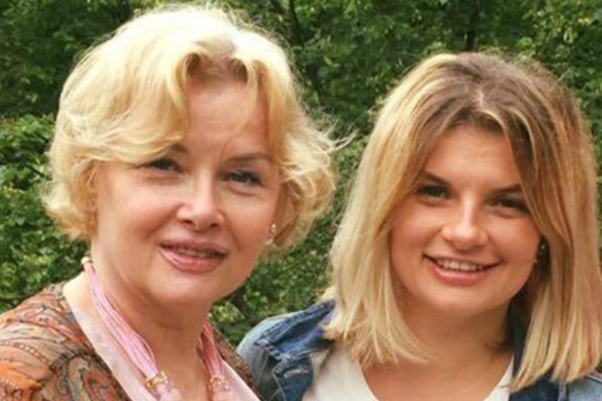 Тамара Акулова с дочерью