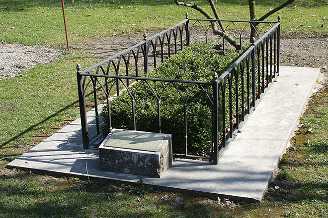 Предполагаемая могила Жана Кальвина