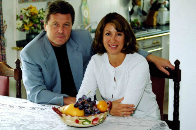 Лев Лещенко с женой
