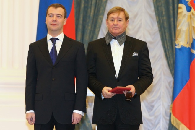 Дмитрий Медведев и Роман Виктюк