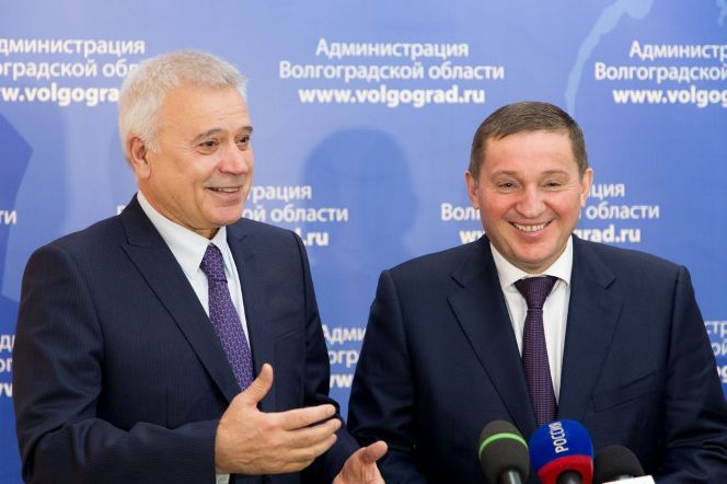 Вагит Алекперов и Андрей Бочаров