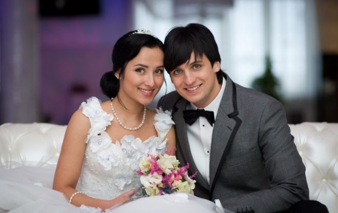 Дмитрий Колдун с женой
