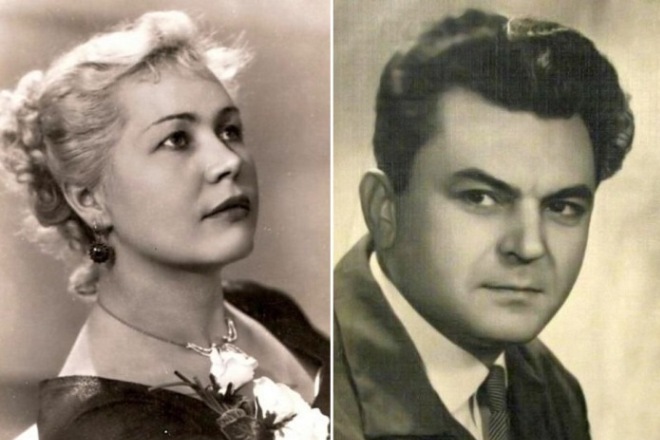 Инна Макарова и Сергей Бондарчук