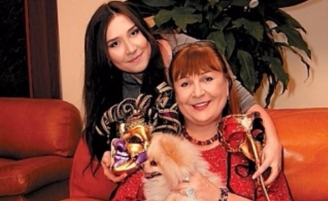 Татьяна Кравченко с дочкой