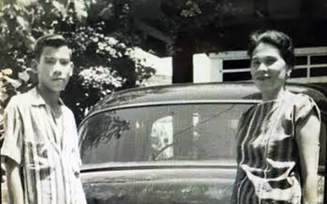 Родриго Дутерте с мамой