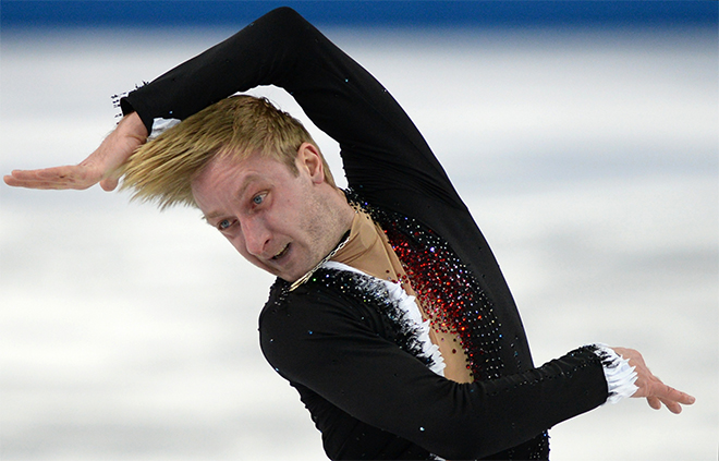 Евгений Плющенко на Олимпиаде-2014
