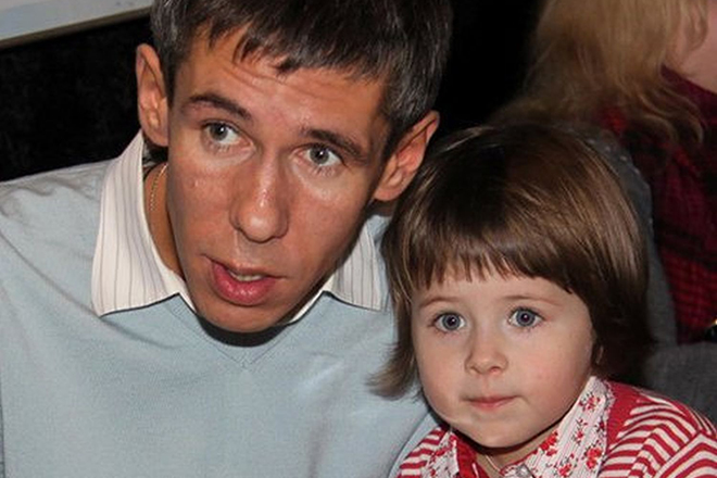Алексей Панин и его дочь