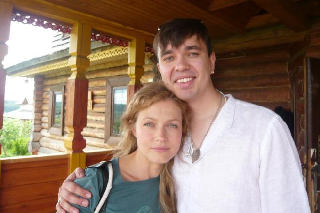 Эльвира Болгова с мужем Антоном