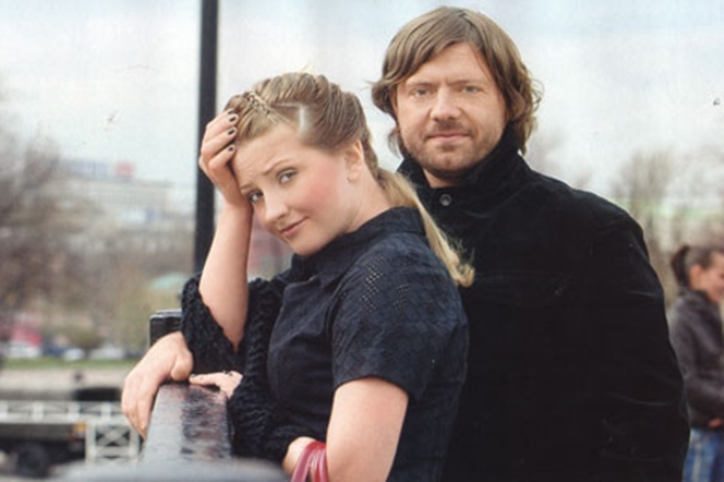 Павел Чехов с женой