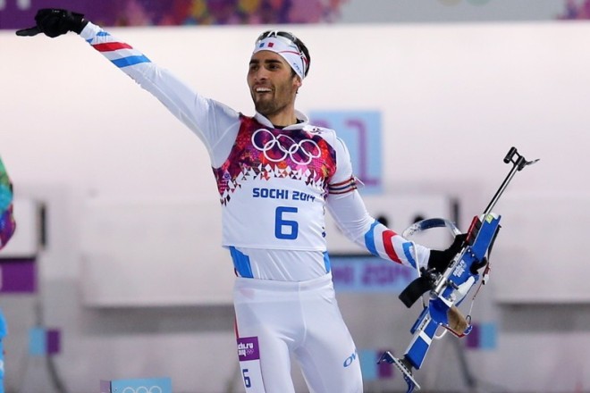 Мартен Фуркад на Олимпиаде в Сочи