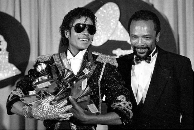 Майкл Джексон на церемонии награждения