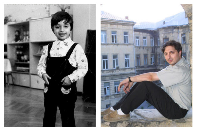 Ровшан Аскеров в детстве и юности