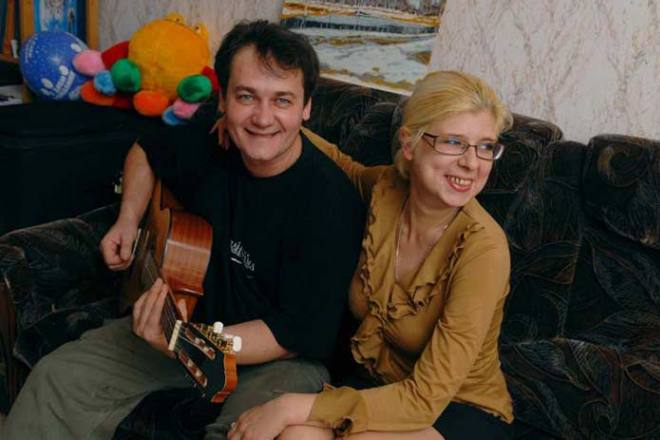 Сергей Барышев с женой