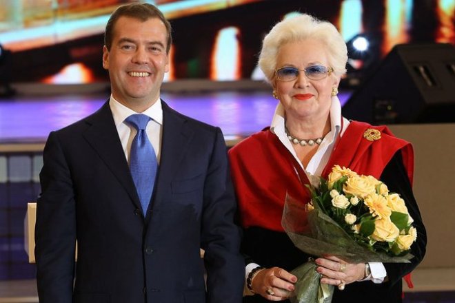 Дмитрий Медведев и Анна Шатилова