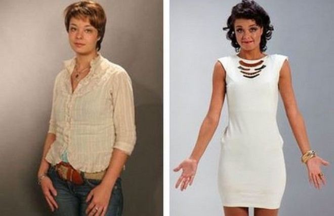 Юлия Захарова до и после похудения