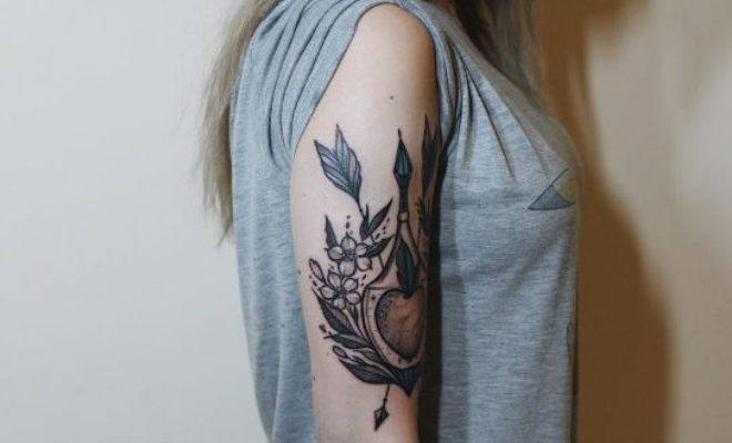 Одна из татуировок Милены Чижовой