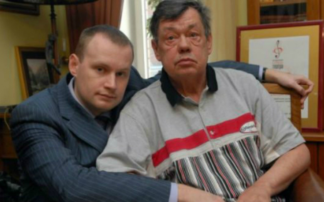 Андрей Караченцов с отцом