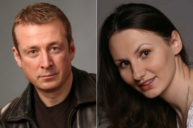 Сергей Апрельский и его жена