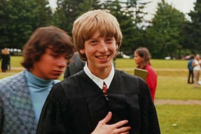 Билл Гейтс в школьные годы