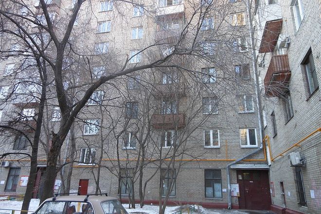 Дом № 4 на Балтийской улице в Москве, где произошло первое убийство Владимира Ионесяна