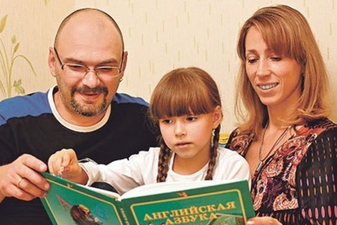 Мария Ильюхина с родителями