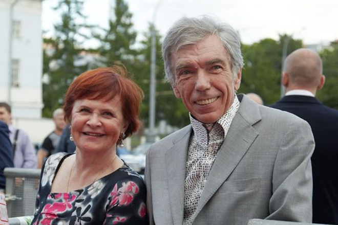 Юрий Николаев с женой
