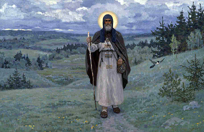 Монах Сергий Радонежский