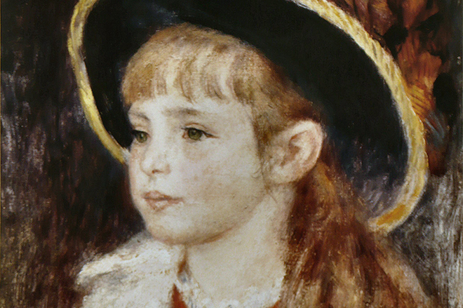 Картина Огюста Ренуара «Портрет Жанны Самари»