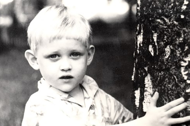 Андрей Фролов в детстве