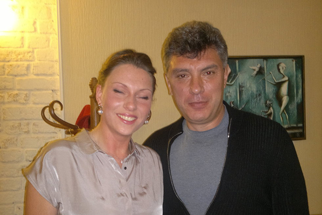 Екатерина Ифтоди и Борис Немцов
